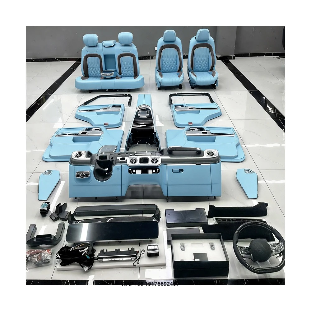 For g Wagon 2025 Interior Conversion Upgrade Kits for Benz G W463 2002-2018 Upgrade to W465 G63 Latest Style Assembly