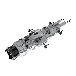 Rocinante Spaceship Mid Scale Expansed Corvette-Class Light Frigate Building Block Kit MCRN-Tachi Donnager Spacecraft Brick Toy