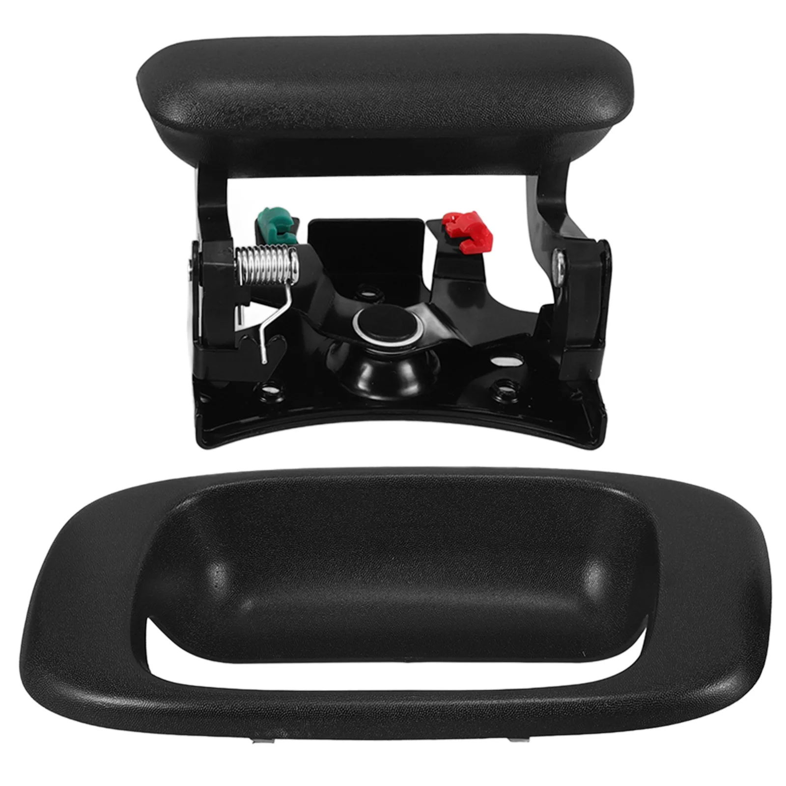 

1 Set Tailgate Bezel Kit Compatible With 15228539 Automotive Trunk Door Handle Cover Trim Rear Vehicle Part For Car Rear Trunk