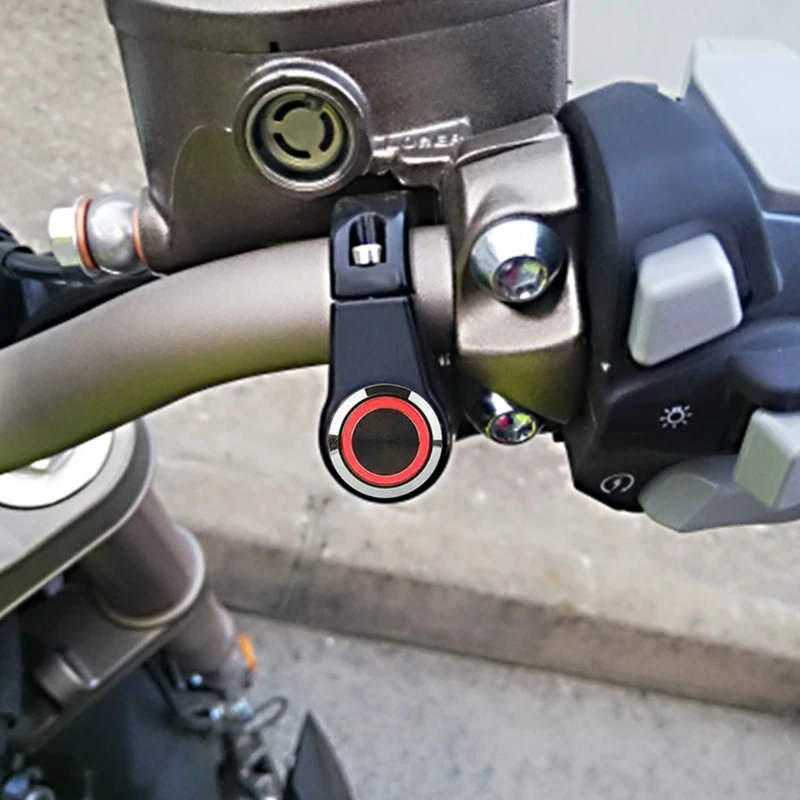 22mm Motorcycle Handlebar Switch 12V Waterproof Horn Headlight Fog Spot Light ON Off Switch Button Fits 7/8