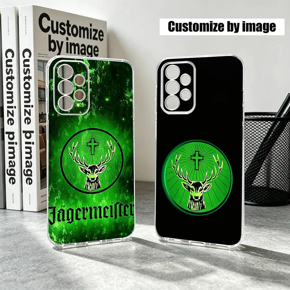 Jagermeister S-Stags  Phone Case For Samsung S25,S24,S21,S22,S23,S30,Ultra,S20,Plus,Fe Transparent Cover