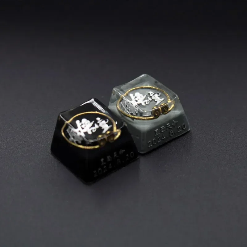 

Black Myth Wukong Key Cap Artisan Keycaps Resin 3D Custom Keyboard Caps OEM Profile Keycaps for Mechanical Keyboards MX Switch