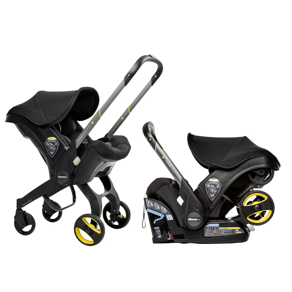 

Car Seat & Stroller, Nitro Black - All-in-One Travel System