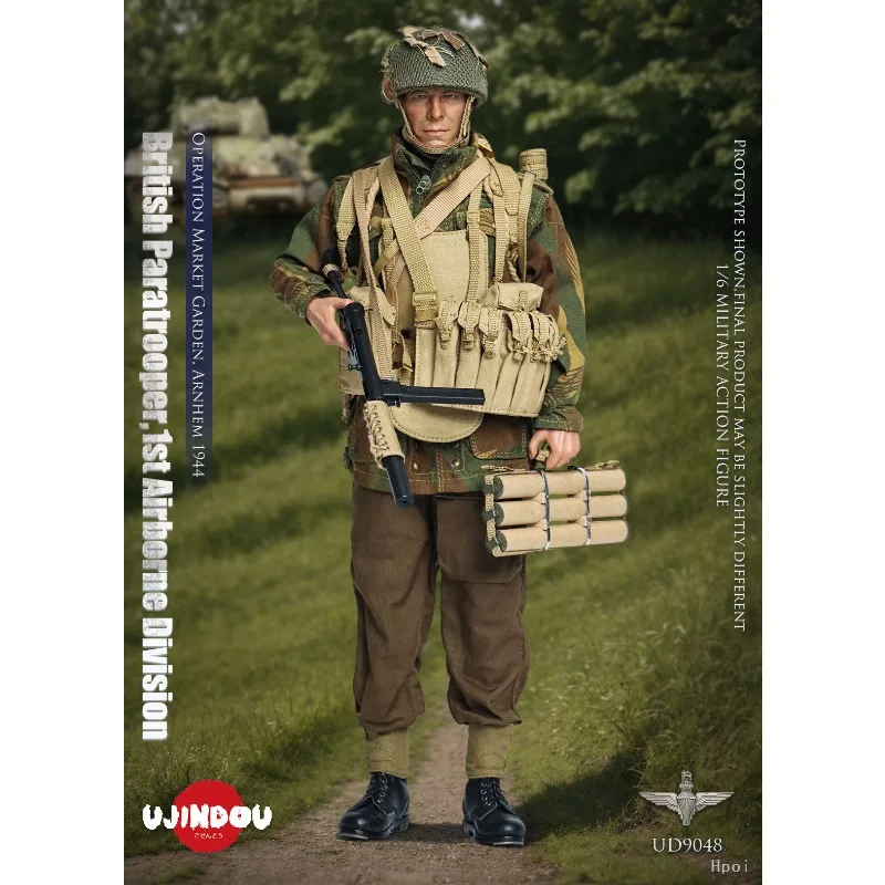 Original UD9048 World War II British First Parachute Division - Market Garden Action 1/6 Mobile Model Toy Collect Gifts Spot
