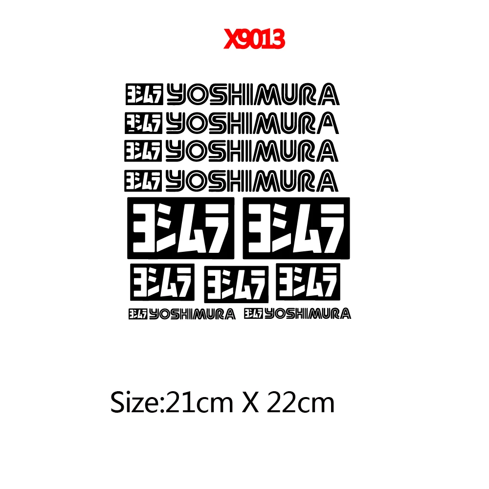 Motor Sponsor Sticker Yoshimura adhesive vinyl Stickers for Car and motorcycle Body Decor