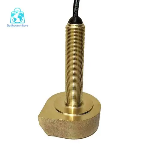 Marine fish finder, copper probe transducer, color sounding depth sounder sensor