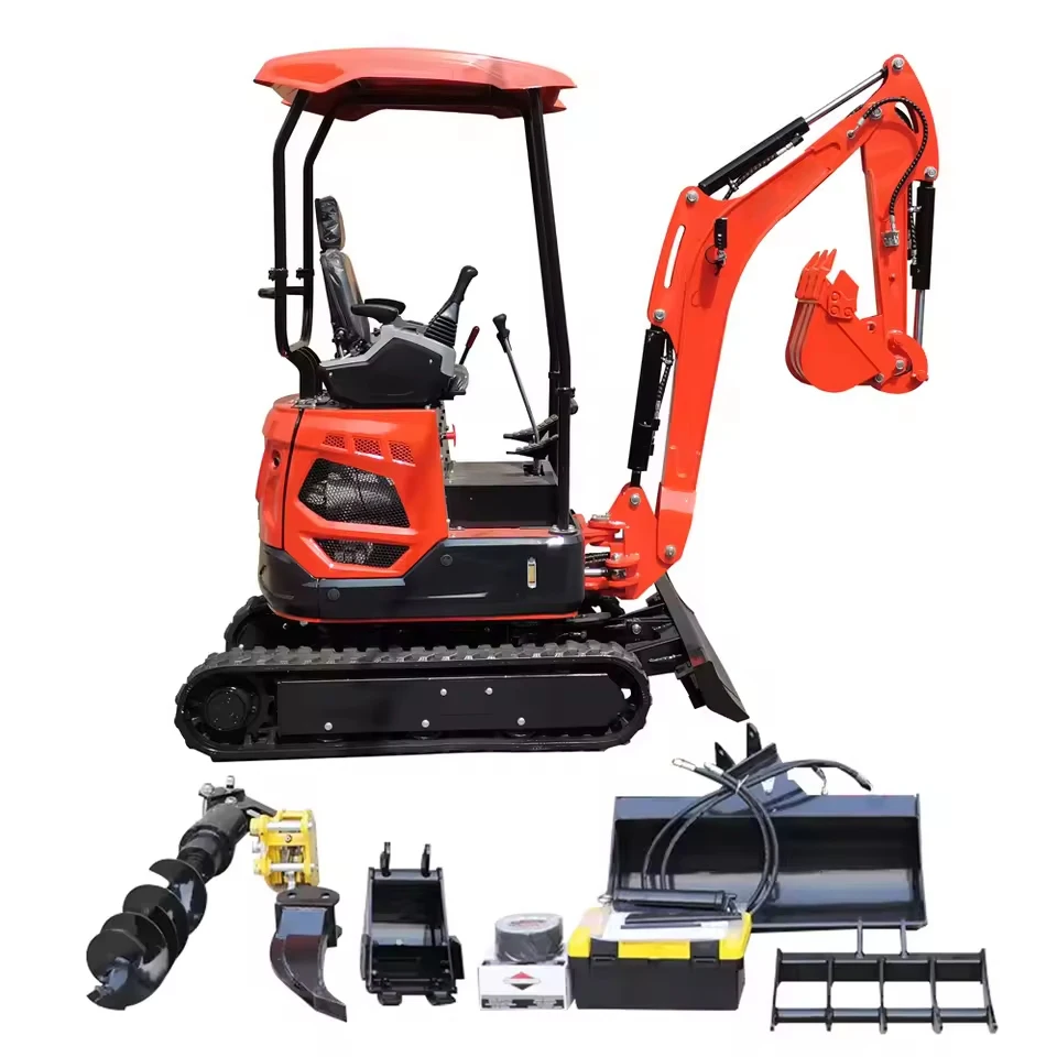 

Hot Sale! Ready-to-Ship 1.8 Ton Compact Excavator | Customized Attachments & Tracks | Global Shipping