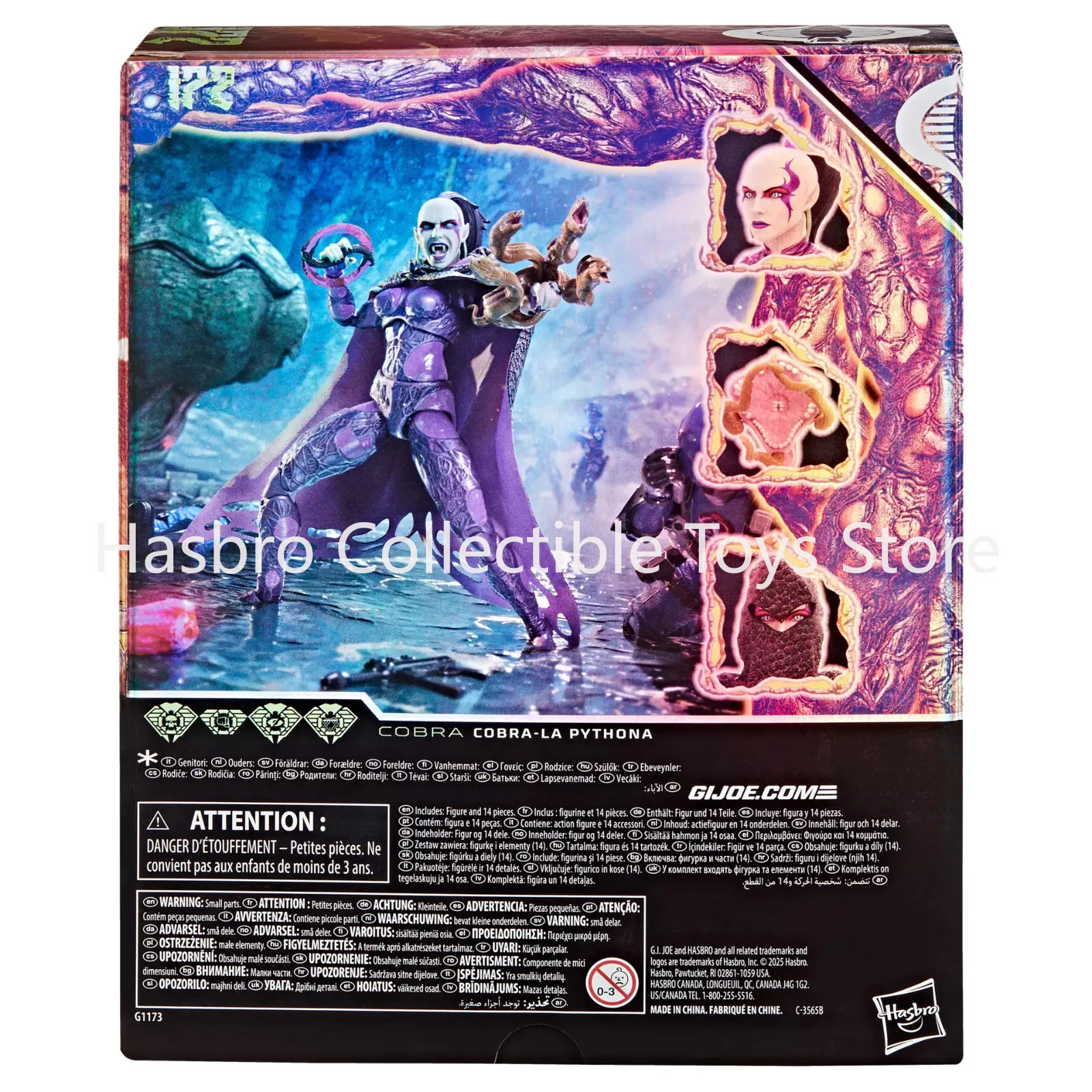 متوفر G.I. جو جي جو سلسلة المصنف جيج 172 كوبرا لا بايثونا NYCC عمل نموذج لجسم لعبة هواية هدية #5