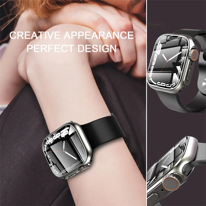 Защитное стекло для Apple Watch Series 9 8 7 4 5 6 SE 45 мм 44 мм
