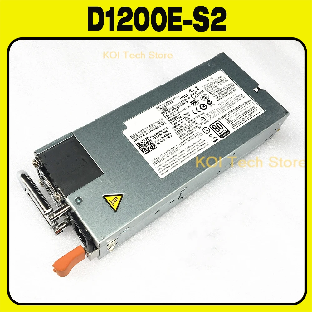 

D1200E-S2 For DELL C6220 C6105 C6100 R910 1400W Server Power Supply DPS-1200MB-1 B FRVCP 0FRVCP 01CNYW J8HPV 0J8HPV