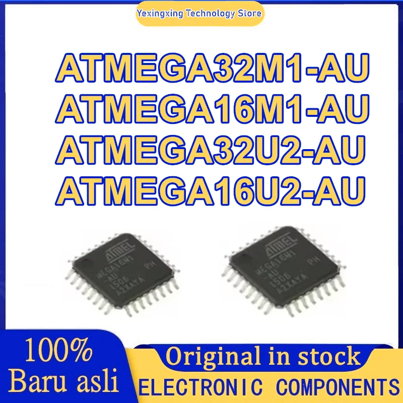 ATMEGA16M1-AU ATMEGA16U2-AU ATMEGA32M1-AU ATMEGA32U2-AU ATMEGA IC MCU Chip TQFP-32 in stock
