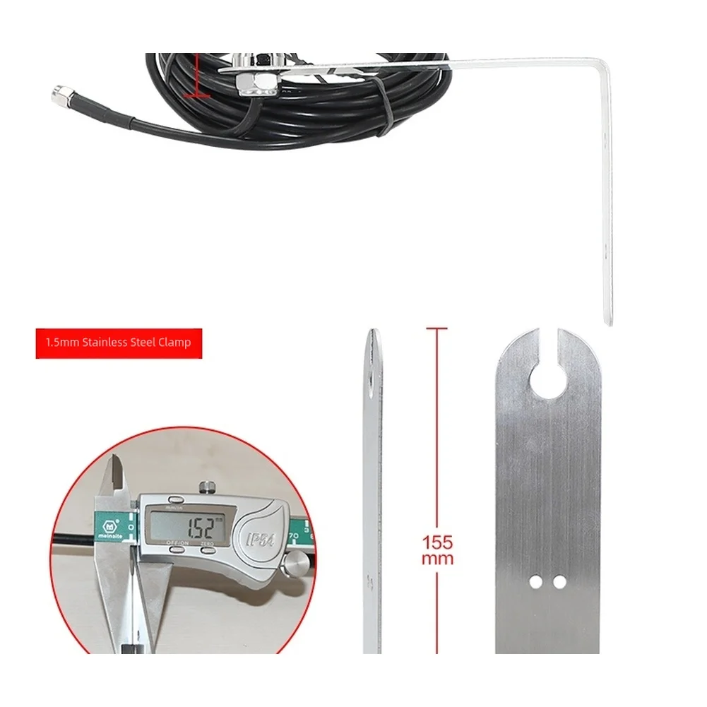 

10dbi Signal Amplification Outdoor Antenna IP67 Antenna 10.5*3.7cm High Gain WiFi Antenna 10dBi Signal Amplification