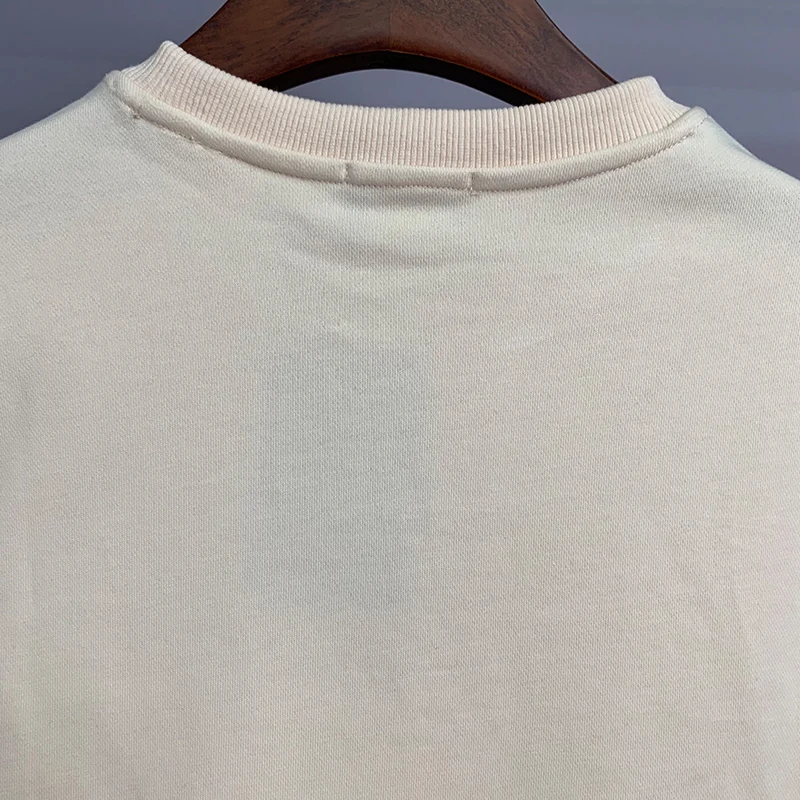 starbags dsq hoodie men's creative side sleeve letter print pullover Spring autumn long sleeve pure cotton European and American