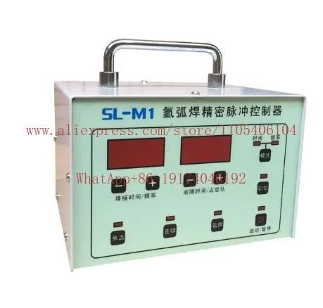 Argon arc welding modified cold welding machine pulse controller imitation stainless steel sheet spot welding