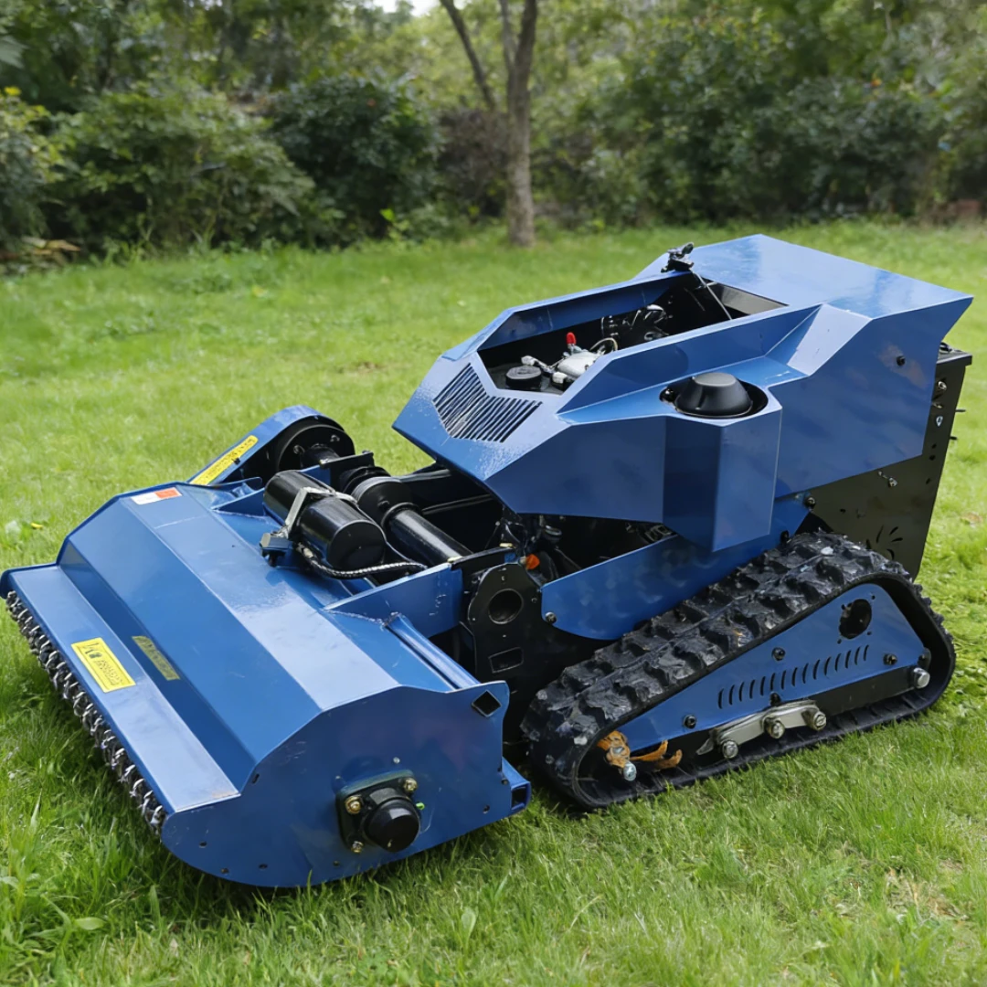 Customized high-quality industrial grade robot lawn mower, remote-controlled tractor lawn mower, lawn care lawn mower