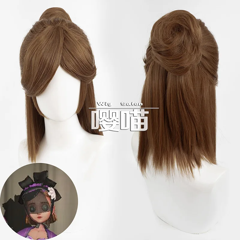 العطور فيرا ناير شعر مستعار تأثيري لعبة الهوية الخامس مقاومة للحرارة الاصطناعية أنيمي هالوين حفلة تأثيري ازياء تشول سول الباروكات