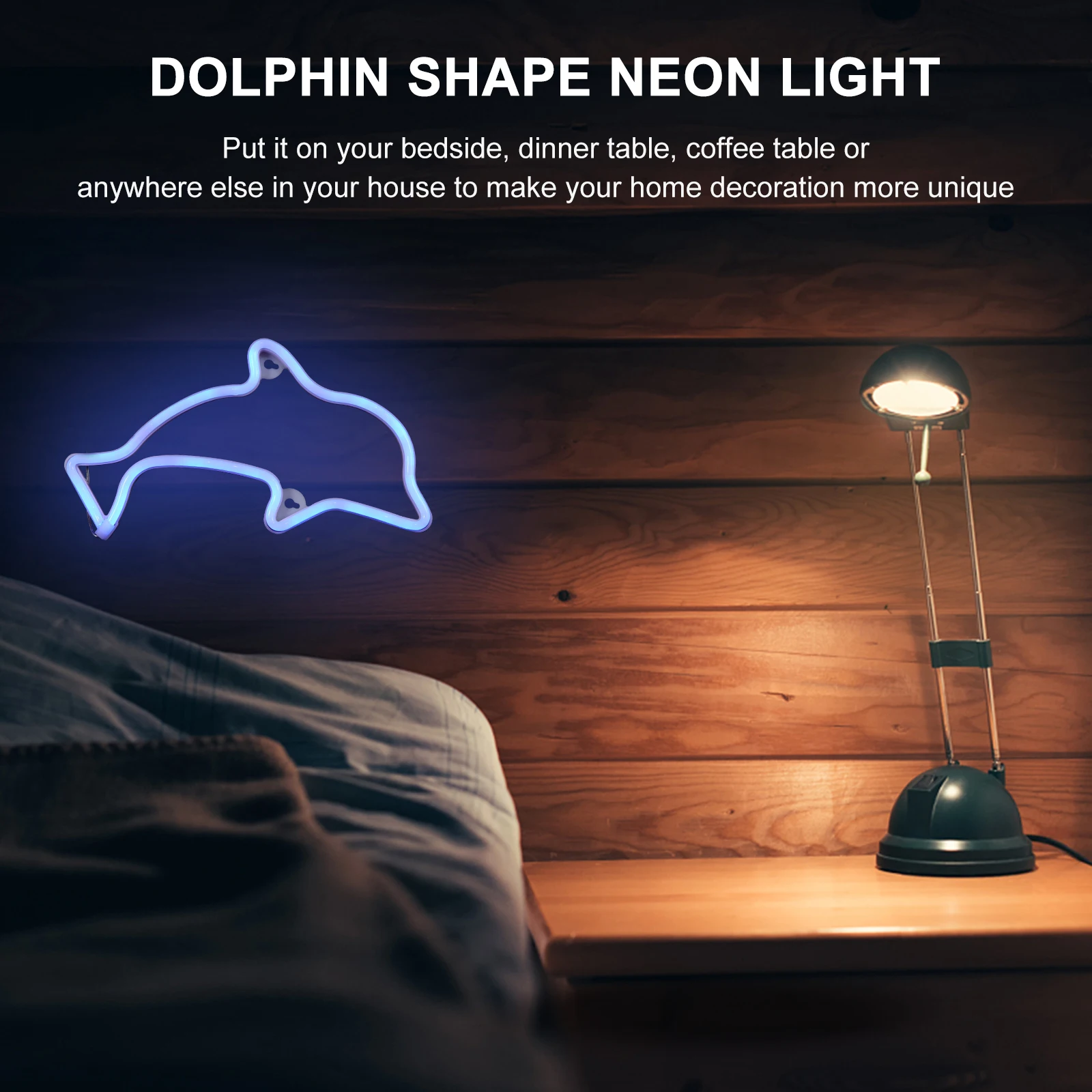 

Neon Lamp Bed Lamp Display Lamp USB Light Decor Lamp