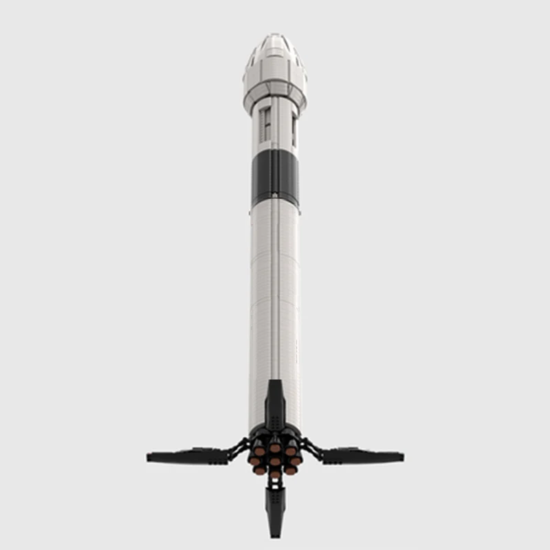 

1569PCS MOC Space X Falcon 9 Rocket Model Modular Building Blocks DIY Creative Assembly Educational Toys Gift