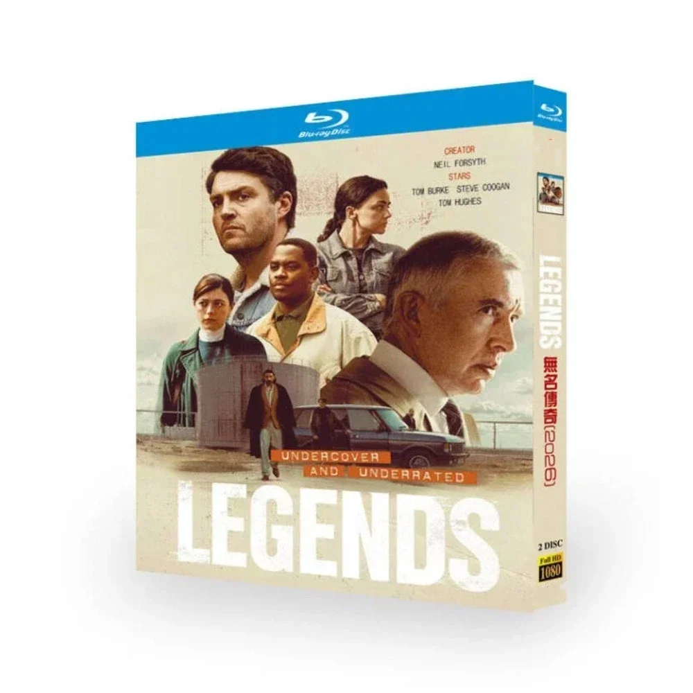 Legends (2026)BD 2-D New Sealed Box Set Blu-ray disc