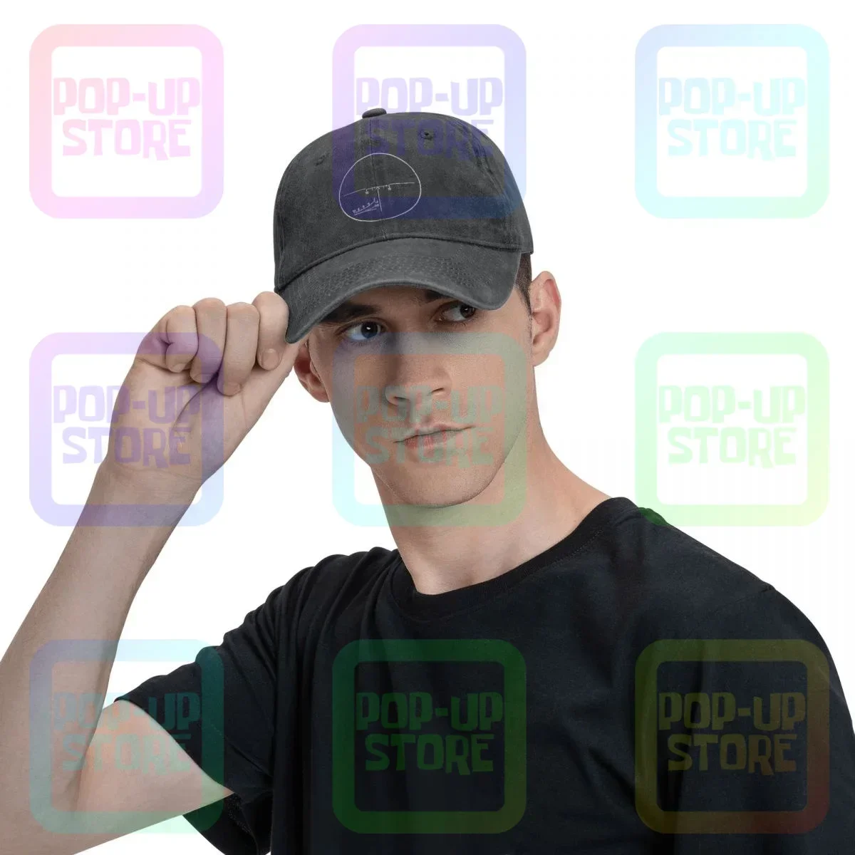 Pso Dragonov قناص نطاق Svd Psl Ak47 Akm Saiga غسلها الدينيم قبعة بيسبول قبعات سائقي الشاحنات الرجعية الساخن بيع #6