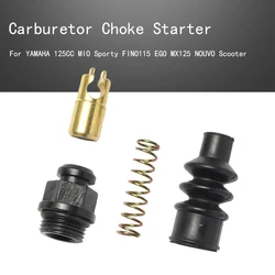 Carburetor Choke Starter Set For 125CC MIO Sporty FINO115 EGO MX125 NOUVO Scooter