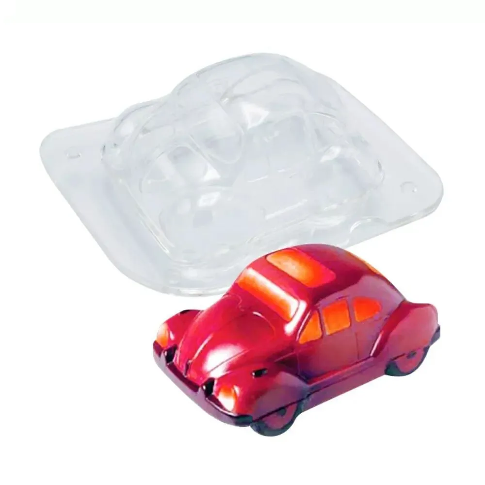 Hot Sale DIY 3D Car Shaped Plastic Chocolate mould Baking Tools Mold DIY Candy Jelly Mold Cake Decorating Molds Pastry Tools