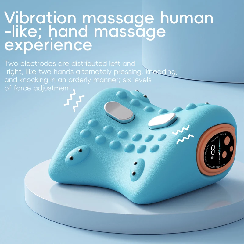 

Electric Cervical Massager Neck Shoulder Stretcher Relaxer Chiropractic Traction Device Massage Pillow Cervical Spine Correction