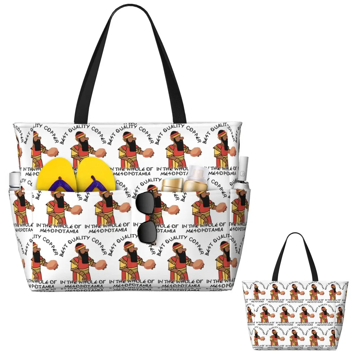 

EA Nasir Complaint Tablet Copper Merchant Пляжная сумка-тоут Спортивная сумка для спортзала Йога Duffle Большая сумка-тоут Женская дорожная сумка Сумка для фитнеса