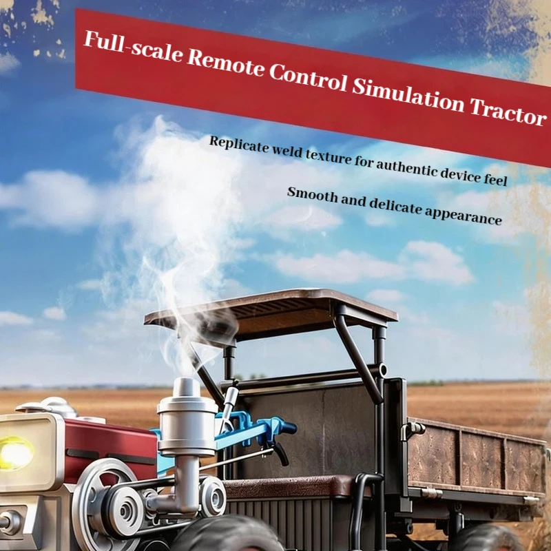 Rc Remote Control Tractor 4wd Full Scale Climbing Off Road Vehicle 2026 New High Power Electric Hobby Toy For Adults New Model