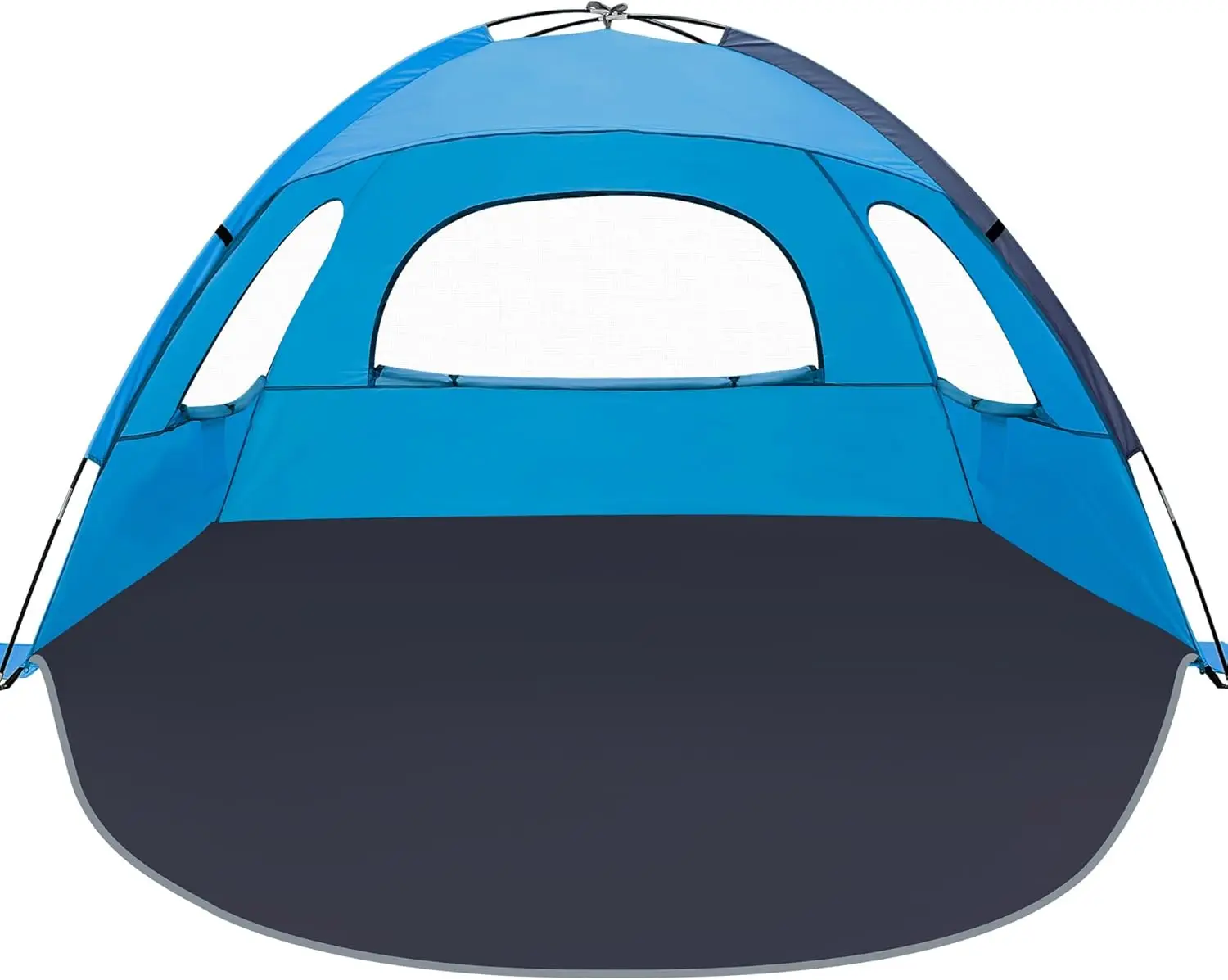 

Beach Tent Sun Shelter UPF 50+ UV Protection Lightweight Easy Setup Portable Canopy for Family 3/4/6 Person Camping Outdoor