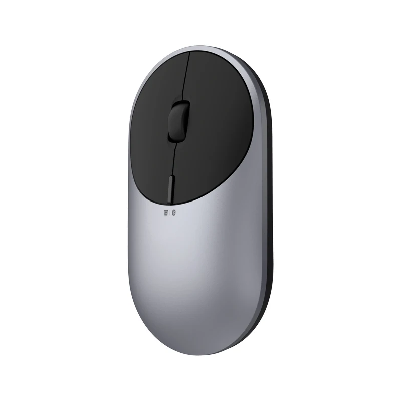 Newest Xiaomi Mi Portable Mouse 2 4-DPI 4000 2400 1800 1200 Bluetooth-compatible RF2.4 Aluminium Metal ABS Windows 10 Android