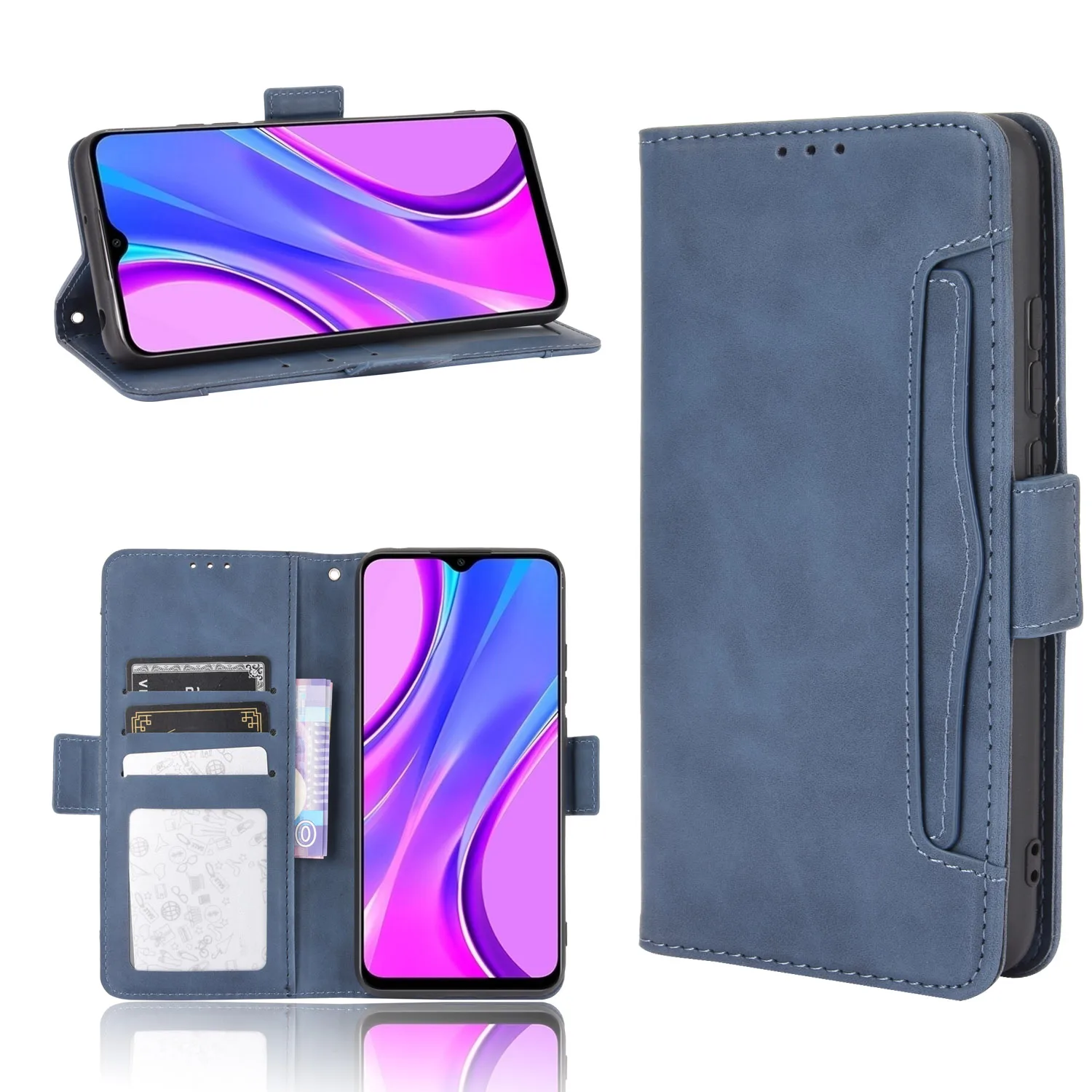 Flip Leather Cover For Xiaomi Redmi 9C M2006C3MG M2006C3MT 6.53