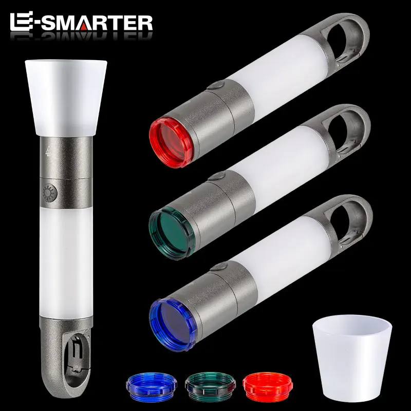 Multifunctional Rechargeable Camping Flashlight Telescopic Zoom Strong Magnetic Adsorption Powerful Long Range Flashlight