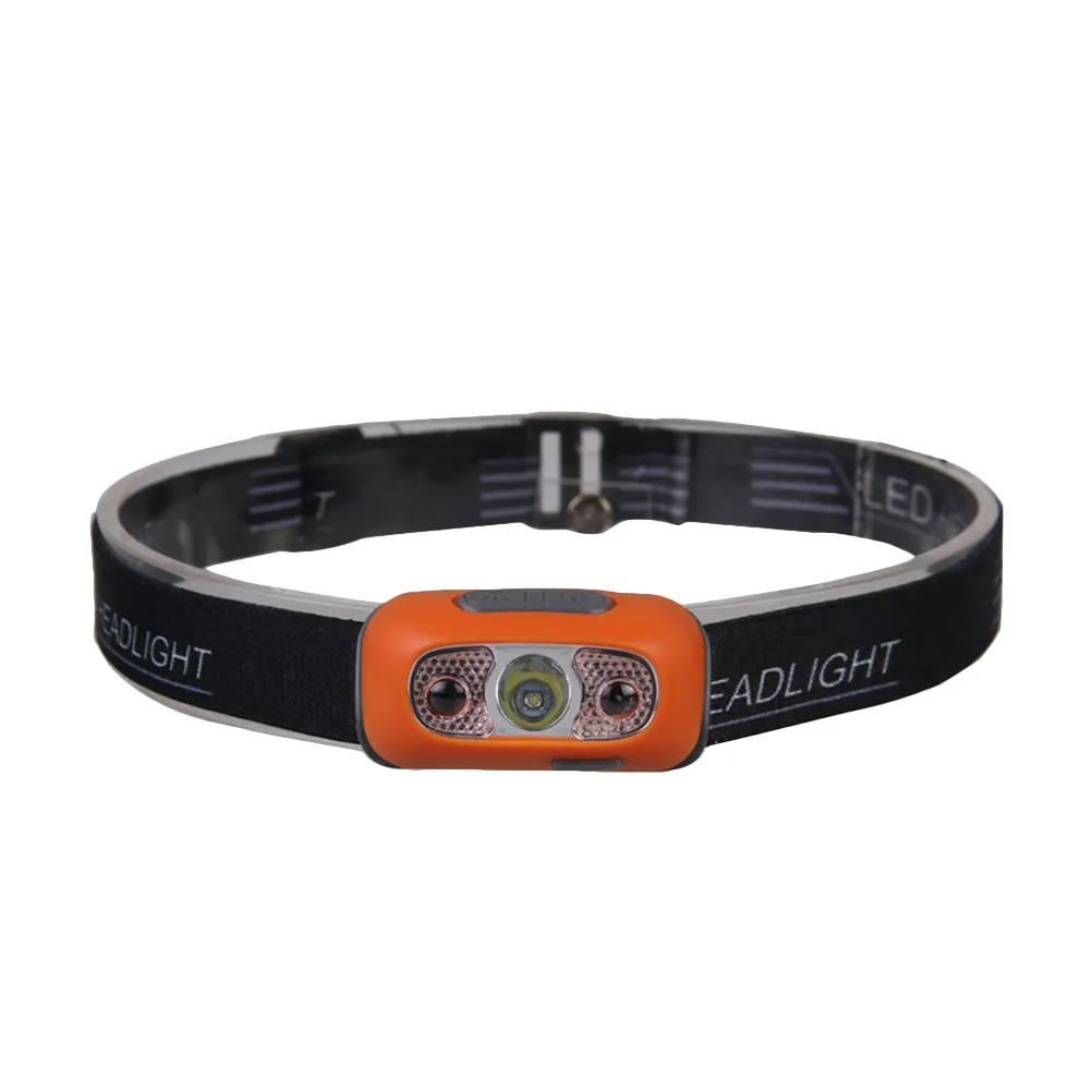 Rechargeable Headlamp Outdoor Night Running Camping Fishing LED Halloween Christmas New Year Durable Material Biking Caving USB