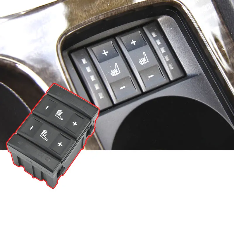 AADD-For Ford Mondeo MK3 MK4 S-Max Electric Seat Heated Switch Heating Switch 6M2T-19K314-AC BS7T-19K314-AB view 6