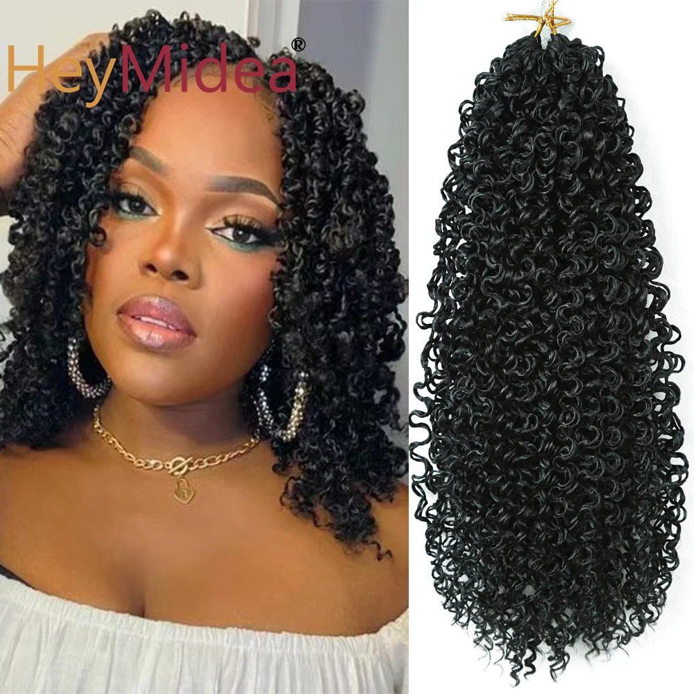 

14 "Yanky Twist Вязаные крючком волосы с предварительной петлей Ombre Коричневые синтетические плетения Passion Twist Наращивание волос Yanky Twist для женщин