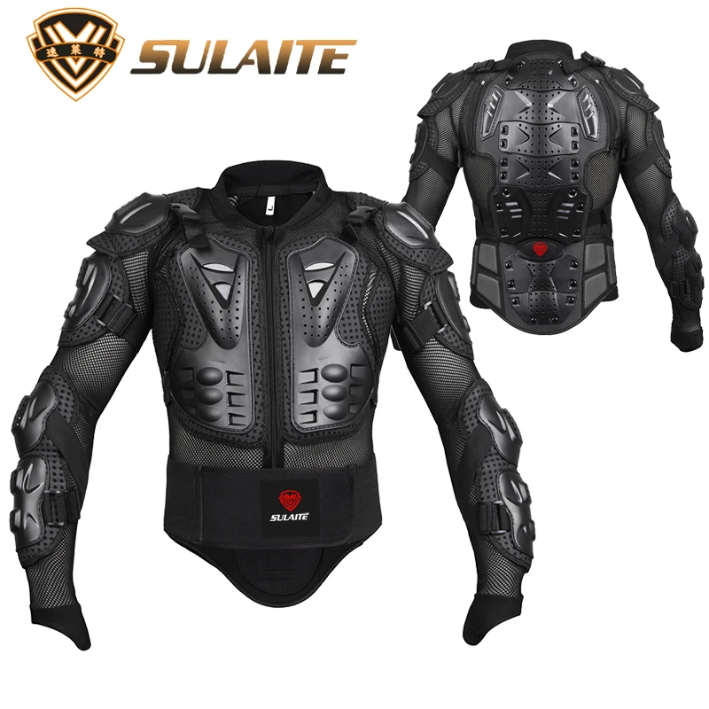 Nueva chaqueta de motocicleta para hombre, armadura de protección de tortuga de cuerpo completo, chaquetas de Moto de carreras para Motocross,