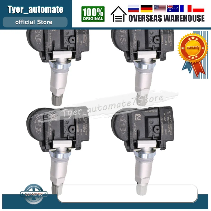 FOR 2007-2013 JEEP COMPASS PATRIOT 315MHz TIRE PRESSURE SENSOR TPMS JEEP TIRE AIR PRESSURE SENSOR 56029526AA 68078861AA