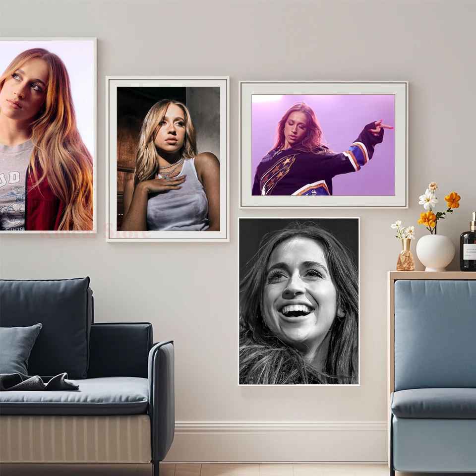 

Tate Mcrae Poster Singer Canvas Art Silk Prints Wall Decor For Cafe Dormitory Gril Room Decoration Painting Gift