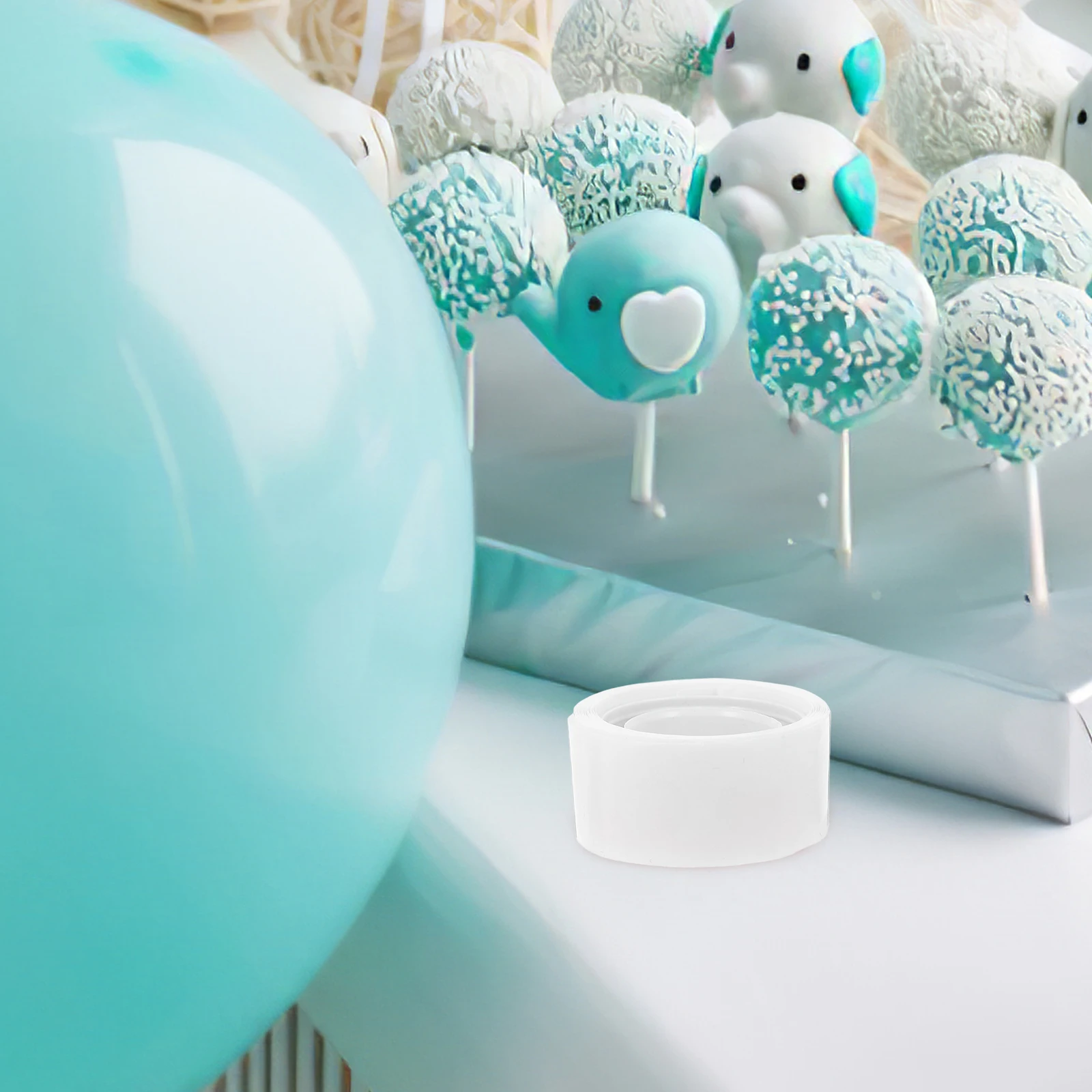 

50 Pcs Balloon Double-sided Adhesive Patch Dots Stickers Clear for Poster Balloons Glue Paper Tape Decoration