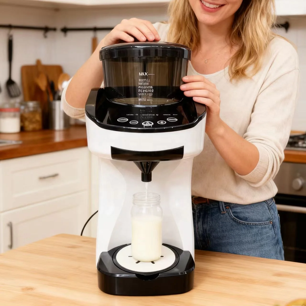 Multifunctional Powder Baby Milk Machine Temperature Control Automatic  Machine