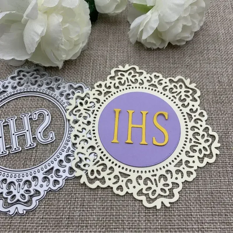 Ihs Letter Lace Fra…