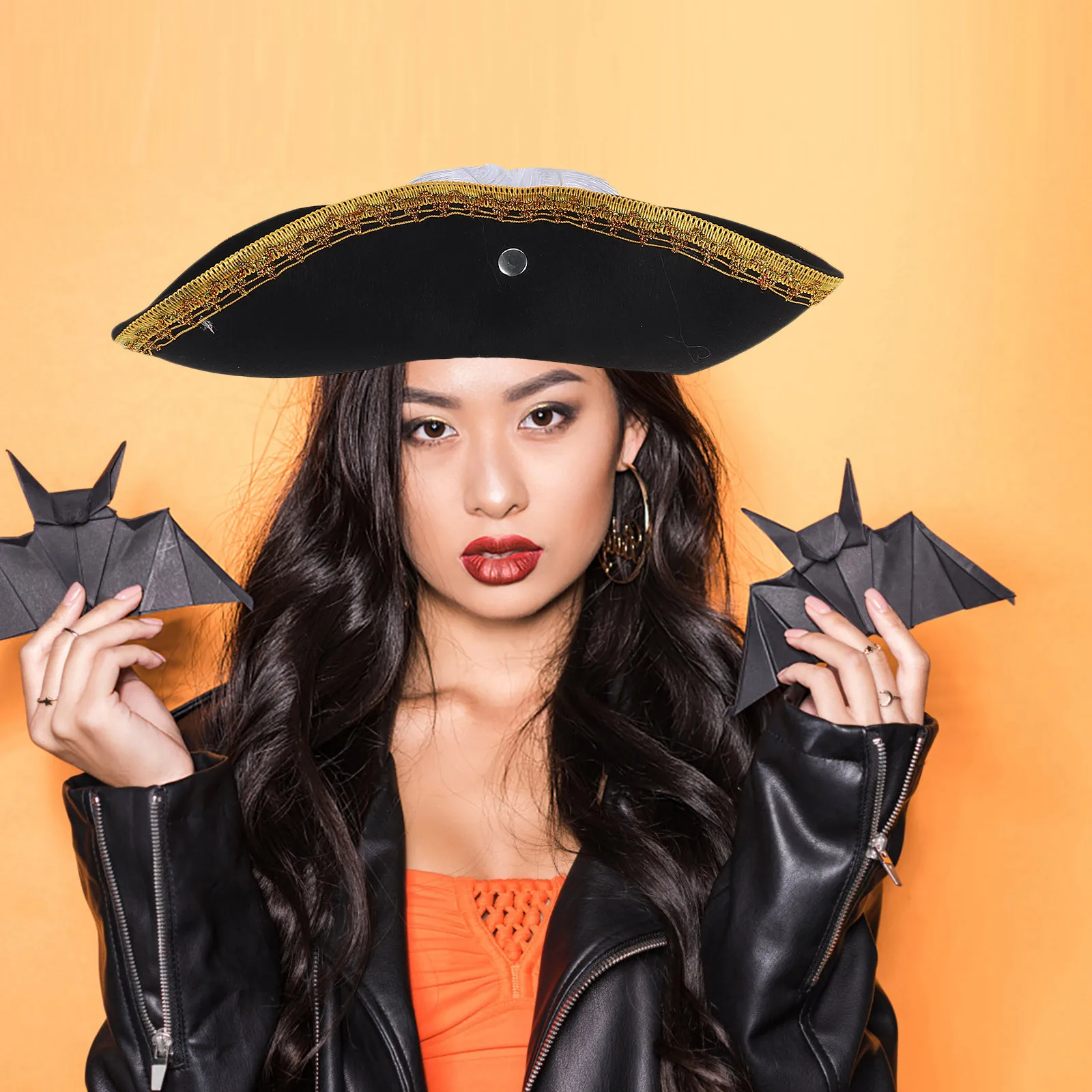 Halloween Piraat Hoed Mannen Vrouwen Cosplay Kostuum Cap Versierd Party Favor Accessoire Creatieve Dress Up Carnaval Prop