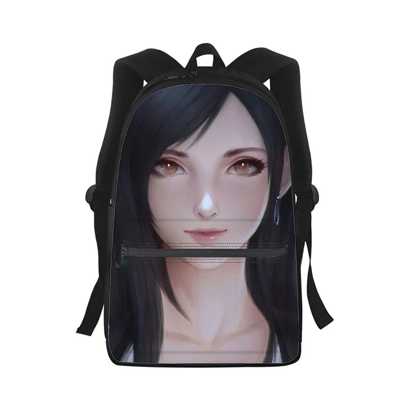 FINAL FANTASY Homens Mulheres Mochila Impressão 3D Moda Estudante Bolsa Escolar Laptop Mochila Crianças Bolsa de Ombro de Viagem