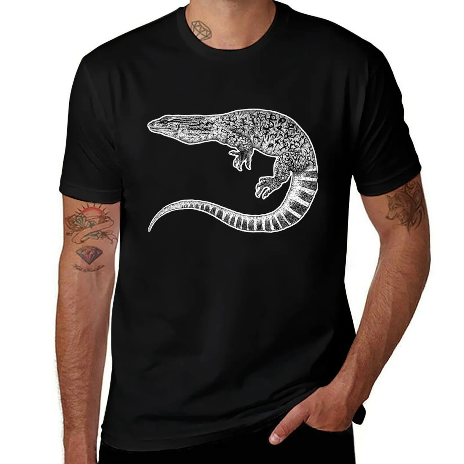 Varanus Keeper - Monitor Lizards T-Shirt Quick Dry Training Short Sleeve Tee T-Shirt