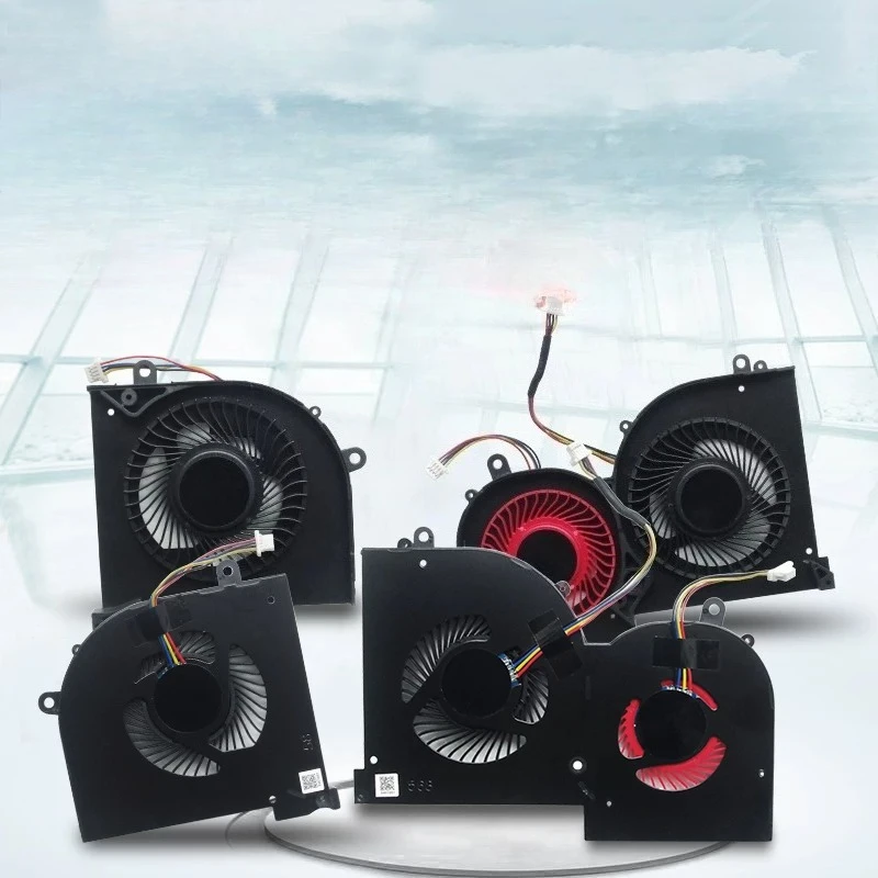 B=For Notebook CPU GPU Cooling Fans MSI GS65 GS65VR Stealth 8SE 8SF MS-16Q2 MS-16Q1 16Q3 Laptop Cooler Fan 16Q2-CPU BS5005HS-U3I