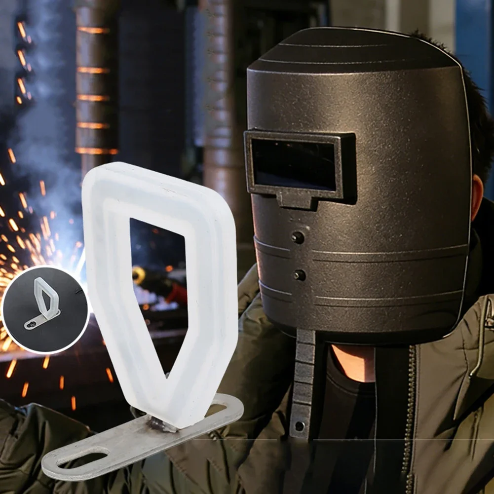 Welding Protective Shield Helmet no need to hold Adjustable extended hole spacing for increased comfort ABS Metal