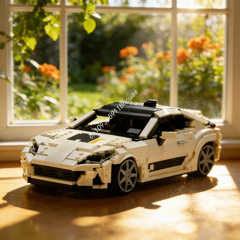 

1518pcs MOC Cars Subaru BRZ Inspired 1 Scale Instructions Model Building Blocks Architecture Christmas Gift Toys Creative Idea