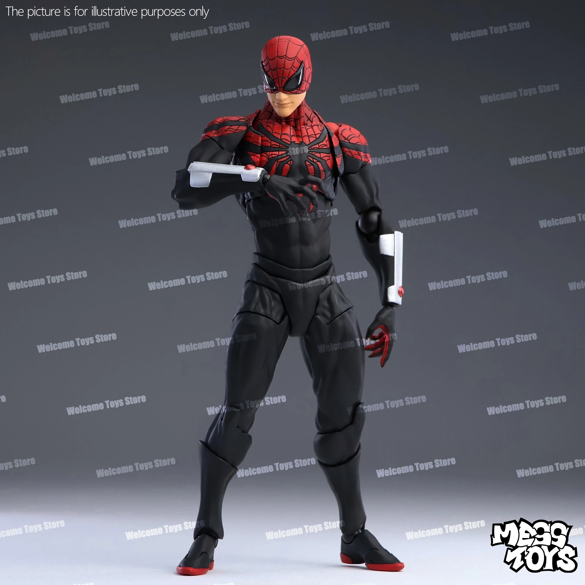 In Stock Mess Toys Spiderman S - đánh giá và giá Model Kit Spiderman