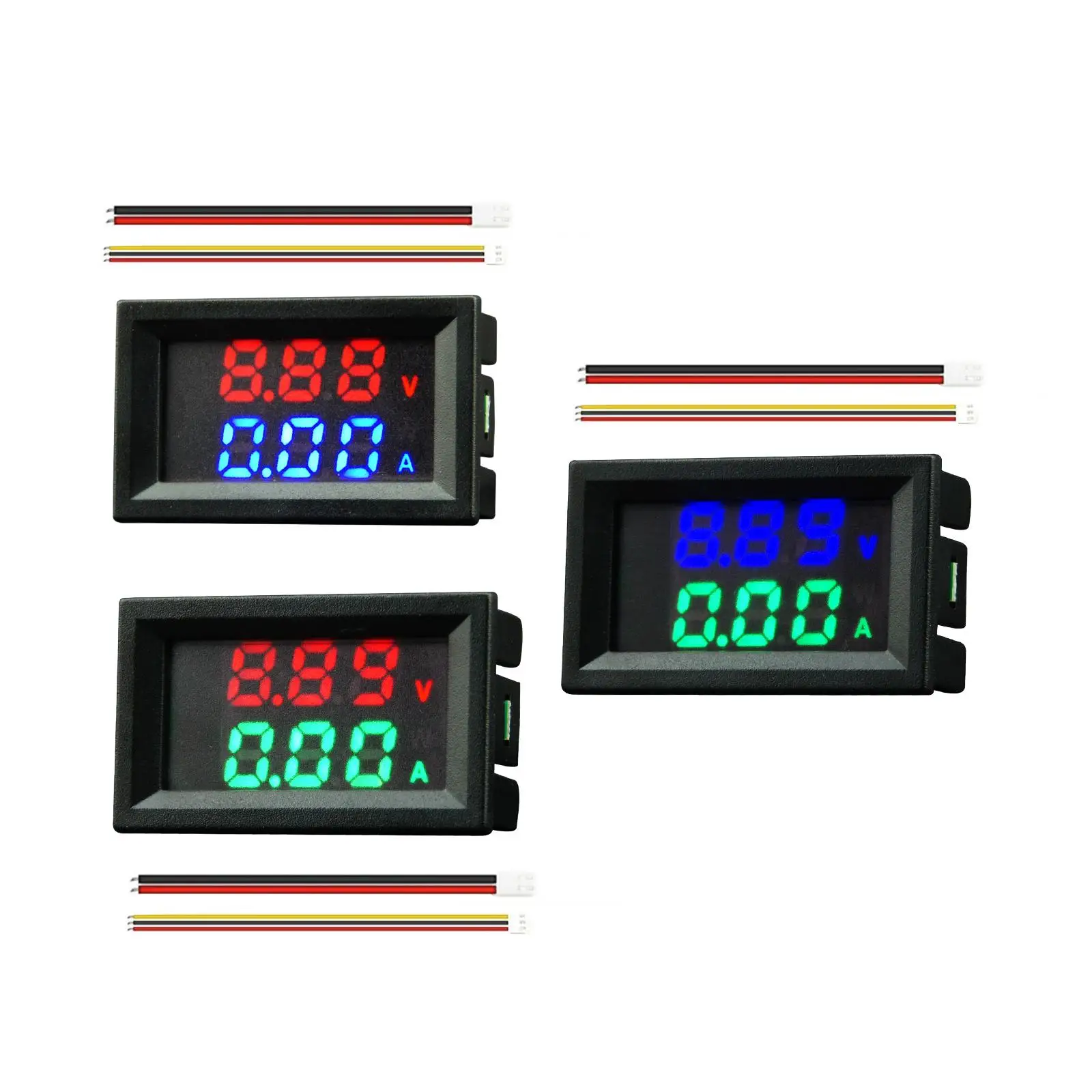 Digitales Voltmeter Amperemeter DC 100V 10A Amp Dual LED Display Panel DC4~30V Auto Strom Monitor Tester Mini DC Digital Multimeter